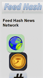 Mobile Screenshot of feedhash.com